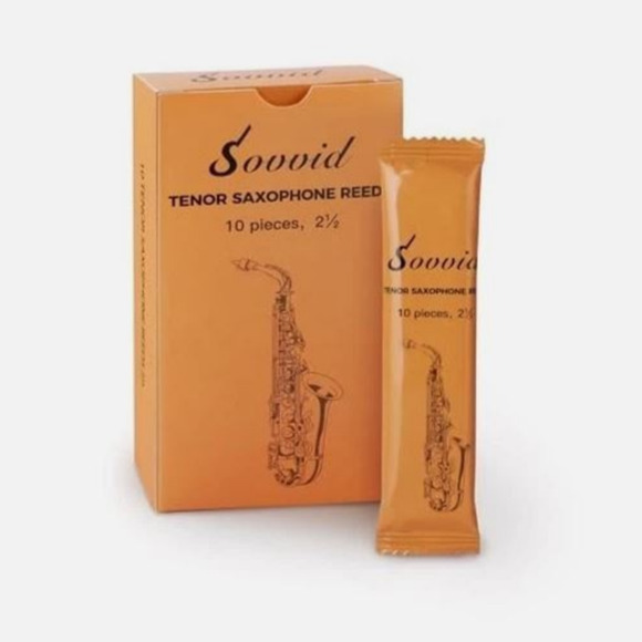 Handcrafted Sovvid Tenor Saxophone Reeds 2.5 Premium Natural reed Warm Strength - Picture 1 of 11
